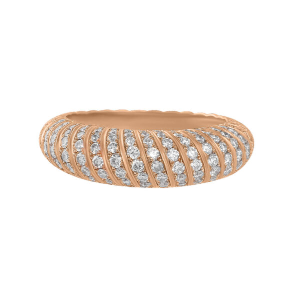 John Najarian Diamond Pave Vintage Style Ring