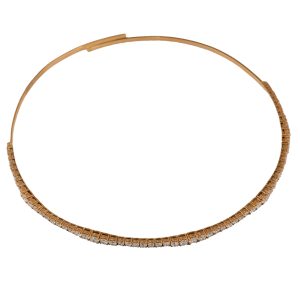 Graduating Round Diamond Tennis Choker